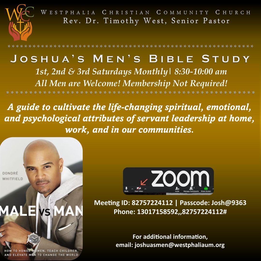 WCCC Joshua Men Special Session Bible Study - 2025 (1)