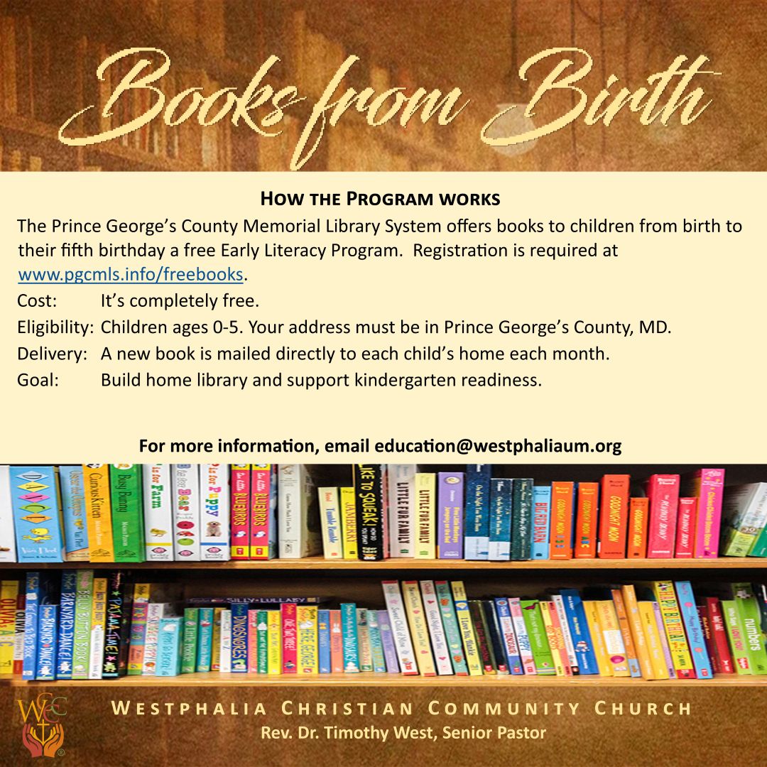 WCCC Books from Birth Flyer (1)